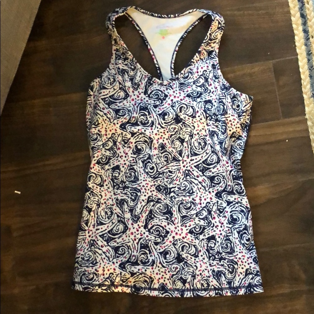 Lilly Pulitzer work out top